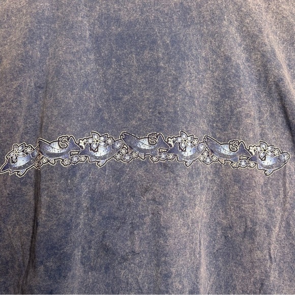 Vintage Acid Wash T-shirt Made in USA - Picture 8 of 10